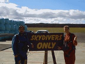 More fun skydiving!
