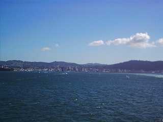 south island coastal view