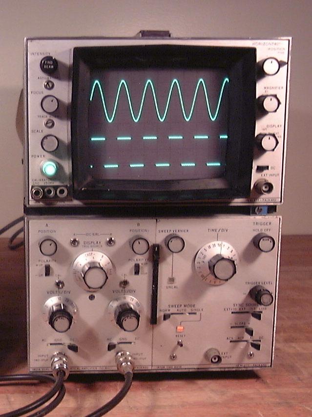 Hewlett-Packard 180A Dual Trace Oscilloscope