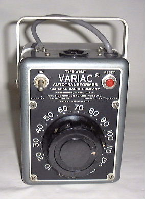General Radio Type W5MT VARIAC