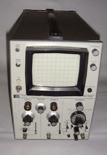 Hewlett-Packard 1217A Dual Trace 7 MHz Oscilloscope