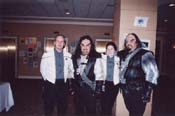 Elisa and Jed with Klingons