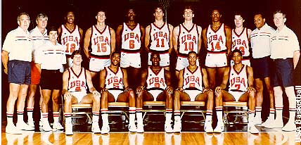 1984 USA OLYMPIC MEN'S TEAM


