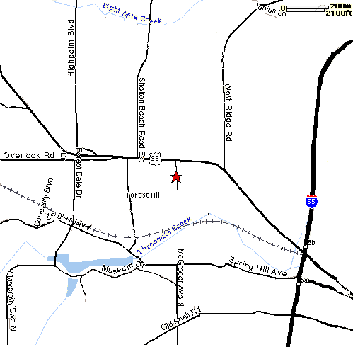 Map of Meeting Location