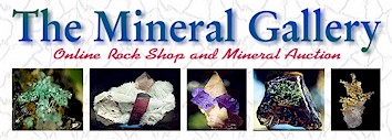 the mineral gallery's banner
