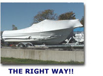 The Right way to Wrap ! Mobile Shrink Wrap ! 1-905-562-0230