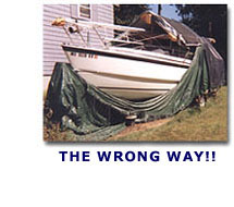 The Wrong Way ! Canvas Covering !