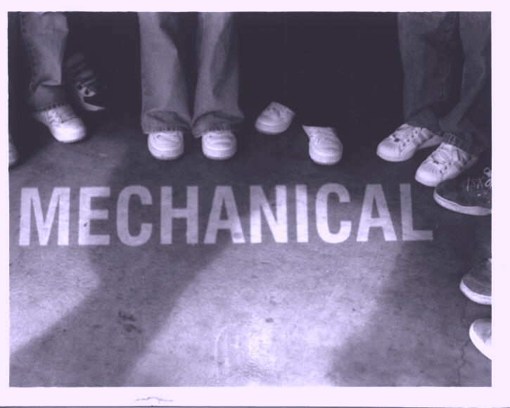 mechanical again, only this time in the evening