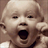 Dang! This baby is happy!