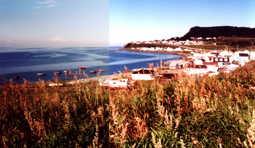 Vue de la baie � Tourelle
