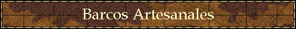 Barcos Artesanales