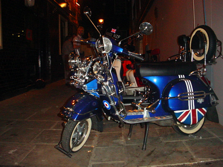 Scooter parking 