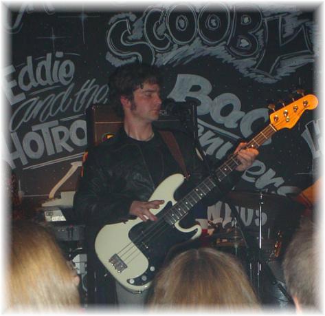 Steve playing as John Entwistle
