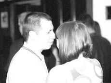 Mr and Mrs Chimpy from Specials Scooter Club
