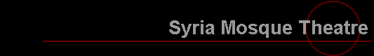 Syria Mosque Theatre