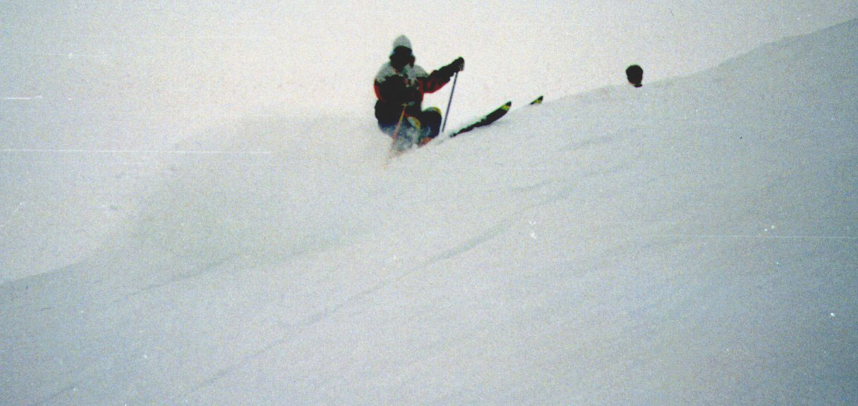 Du edge dans le Saudan Couloir � BlackComb