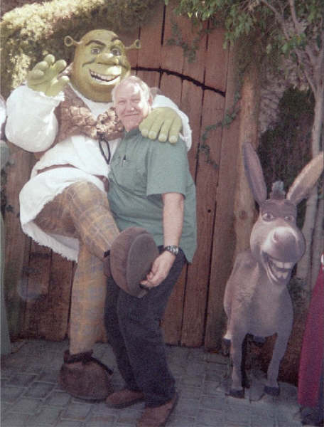 Chief Hams It Up With Shrek