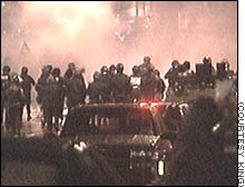 Police fire tear gas