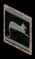 A button from the online comic Clan of the Cats.