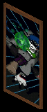 An anthropormorphic racoon girl