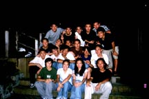 Cheeeeeese, one picture of the gang that screwed up the sink, the emergency lights, 2 speakers..... and much More hehe~