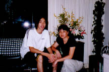 wahaha mom's birthday, hey i brought that chunk of flower~!! hehe~