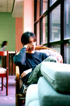 hm... marcus? super cool de somebody (alkrjek hehehe) caught asleep... after a makeup arnold test
