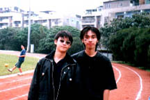 robby and marky, hm.. GAY~! hm.. notice how much taller i am thank you~