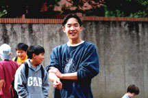 Desmond!! our IASAS softball Star!!~