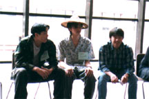 me as Petro... robert as Midane? house of the spirits... talk show~