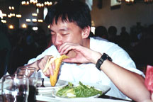 robert 'verb'ing his banana~