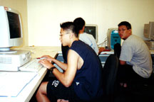 hehe hogging the lab, online SCreensaver!!