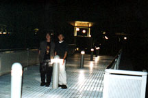hehe a bridge outside of David ? Engineering Building~