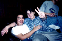 maurice and jon gaying around~