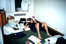 justin... and his room.... nice and clean~