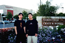 me, howie outside of our favorite supermarket~