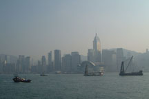hong kong from kowloon, tsim shaw shua ferry station~