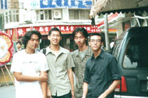 morrie, terry, I, phil, yes... i don't know what do say about this picture... i am out of words, but... we are gay~ haha jk