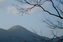guess that's the tallest hill around hehe... see that everytime i look out from my kitchen~