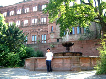 in king Charles' Castle.... got bombarded during WWII