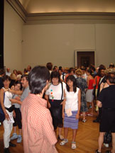 in case you can't see, it's the real mono lisa back there~