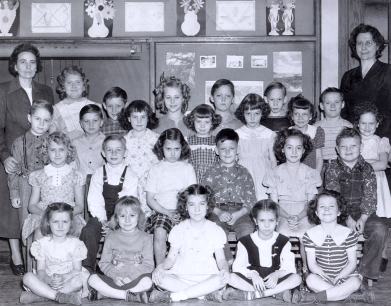 Mrs. Rush's Second Grade class, Maple Grove School, 1948-1949
