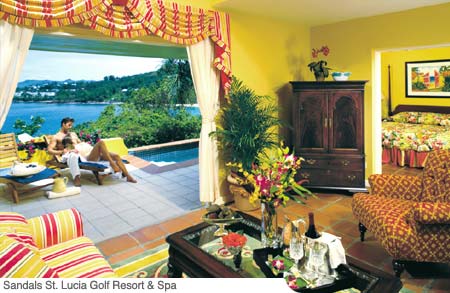 Our exclusive Suite Concierge Service includes same inclusions as rooms plus, sitting area, mahogany four-poster bed, full bath, iron and ironing board, in-room bar (replenished daily and all included), plush bath robes, VCR machines (available in the 4 top suite categories) and a free video library available at the Concierge Lounge and daily newspaper.