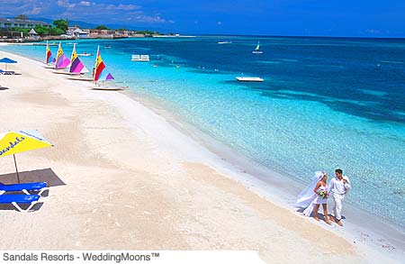 Set along a half-mile crescent-shaped beach, this 210-acre enclave that is part of Sandals Signature Spa Collection takes you to the height of glamour. Where the service is rendered by a staff who is genuinely pleased to have you as their guest. And no detail has been spared to bring you an infinitely romantic gateway on an exotic island that boasts the world's only drive through volcano. From the largest freshwater pool in the Eastern Caribbean... to our own rolling fairways... to the magnificent new Villa Suites on Sunset Bluff, Sandals St. Lucia Golf Resort & Spa is the pinnacle of perfection. 