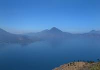 majestic views from up above Lake Atitl�n