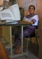 our dedicated secretary Lorenza