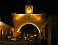 the famous arch of Antigua