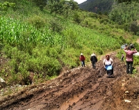 now *this* is in the rainy season . . . many roads are impassable