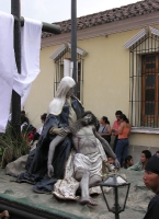 Mary with her son