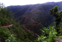 navigating these roads is an art, especially on two wheels . . .